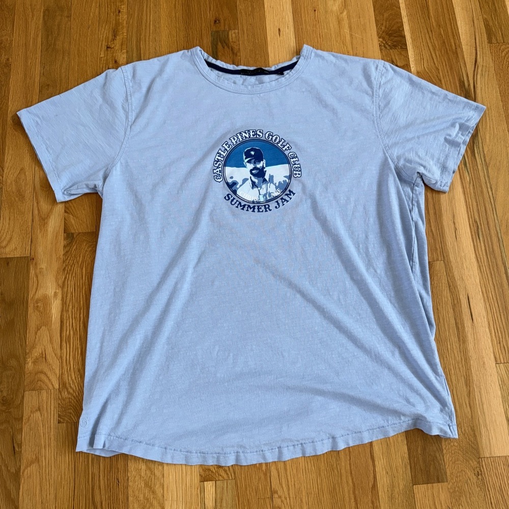 Greyson XXL Castle Pines Golf Club Summer Jam T Shirt Blue‎ Premium Golf